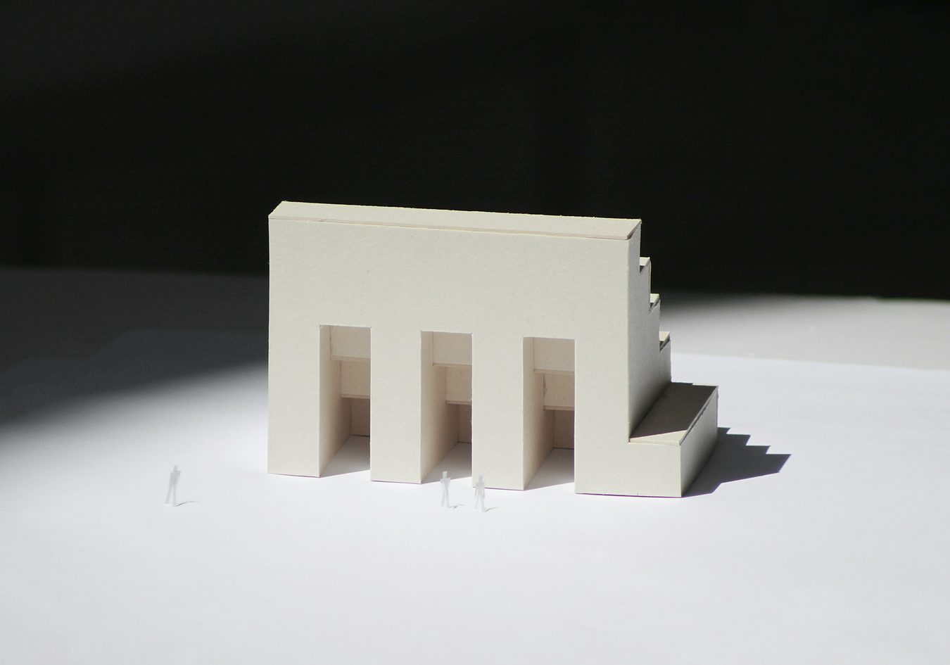 Architectural model of a building Architectural model of a building